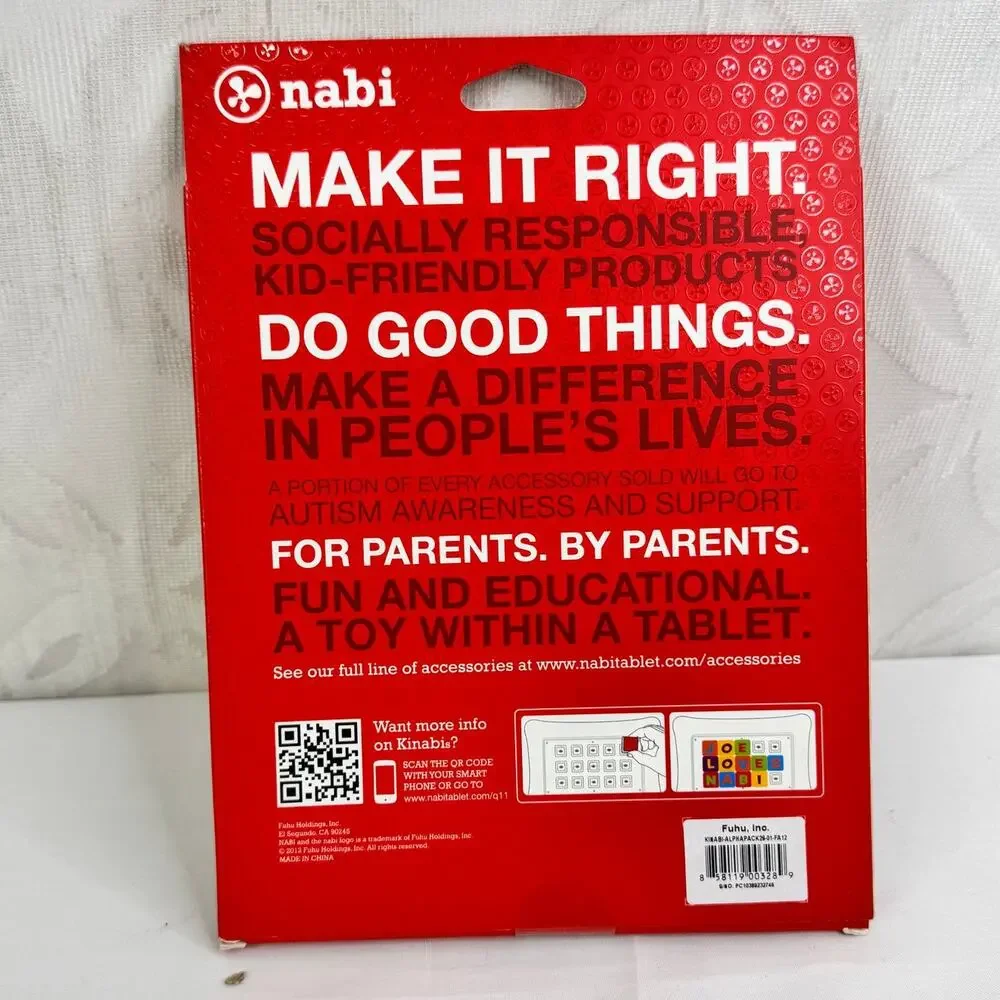 Nabi Fuhu KINABI 26 Piece Alphabet Letter‎ Pack